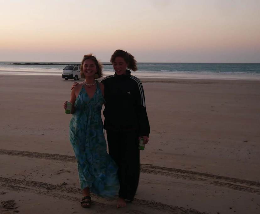 Lisa & Leah — my sister