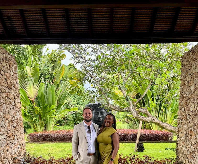 Tiwa (34) and Dean (38), $750, 