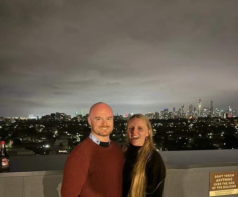 Ciaran (34) and Theresa (26), $600, 