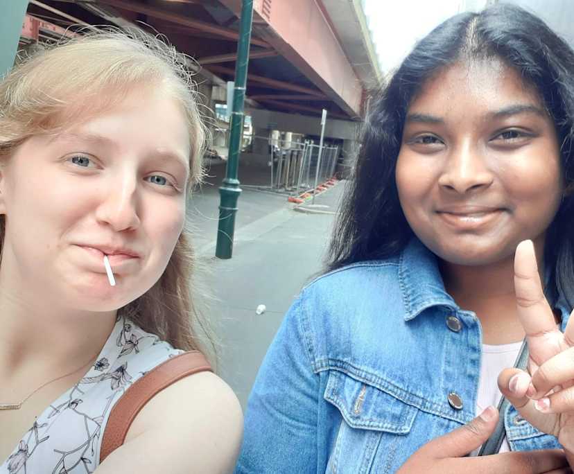 Charlotte (20) and Lagshika (19), $400, 