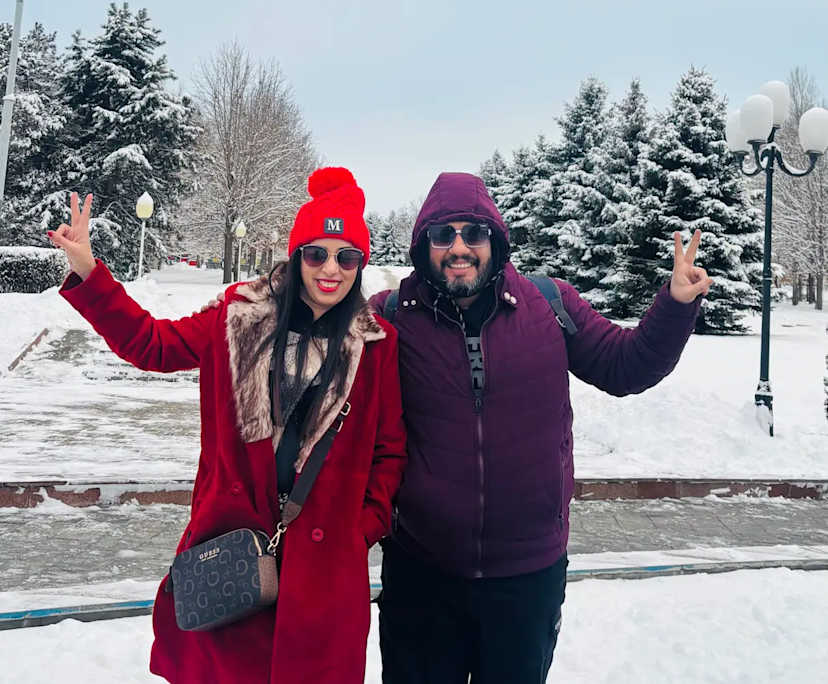 Manishaa (34) and Harsh duggal (37), $250, 