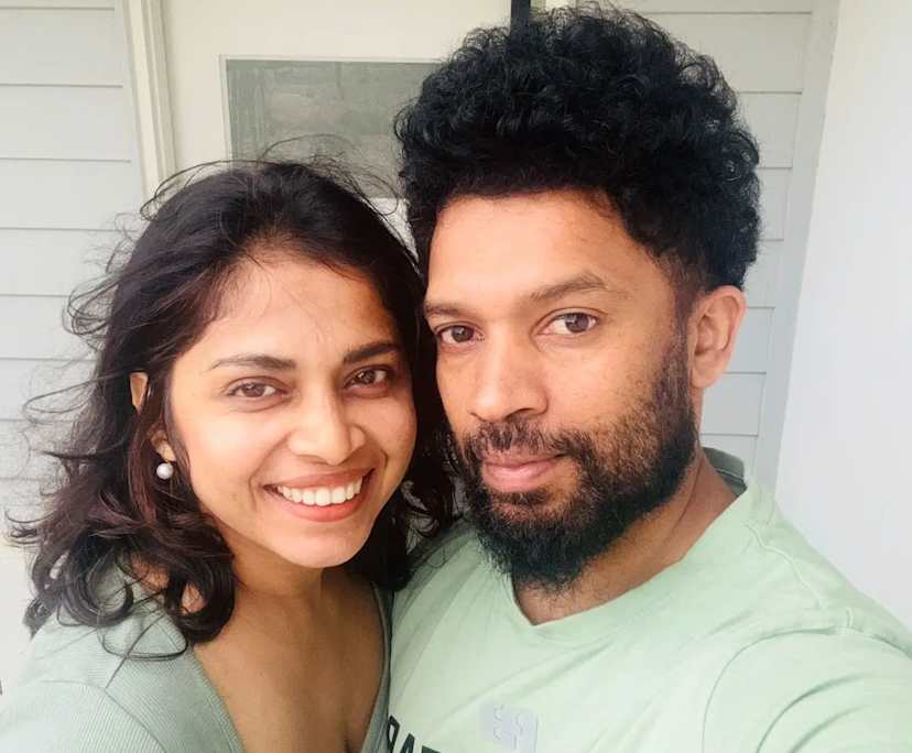 Darshi (40) and Jay (42), $300, 