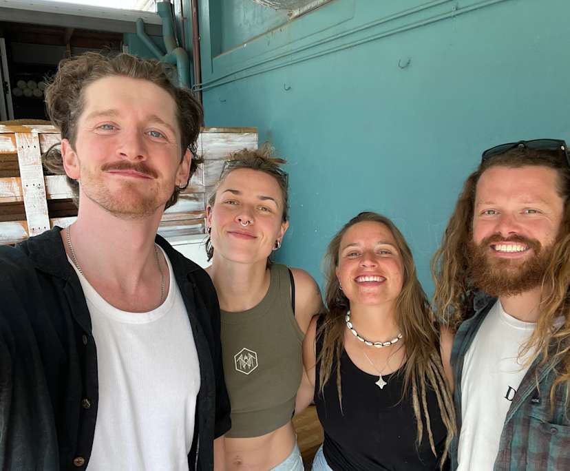 Sarah, Kitt, Lenny & Adam