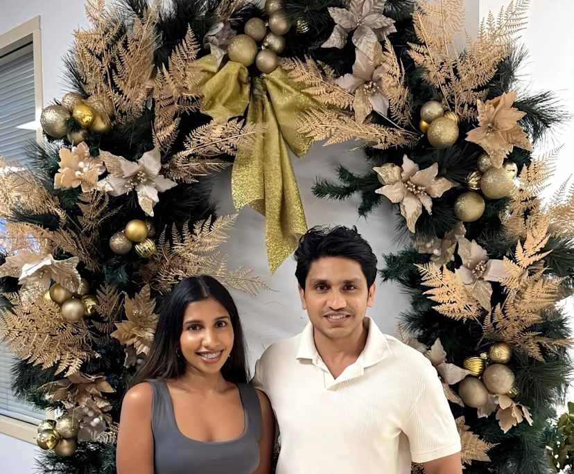 Naveen (28) and Heyli (24), $500, 