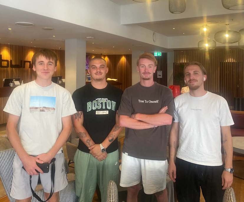 Noah, Esteban, Joris & Loik