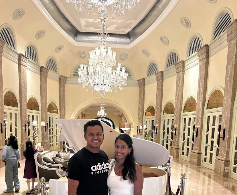 Christina Michael (27) and Robin Gaikwad (32), $500, 