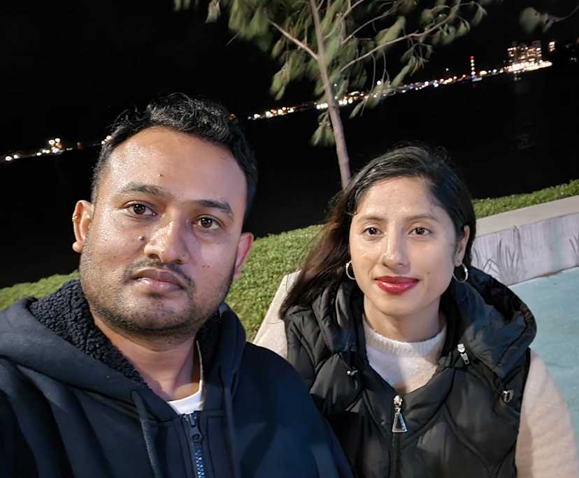 Anisha (27) and Kapil (30), $450, 