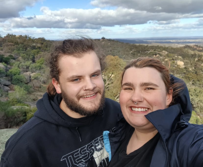 Caleb (23) and Amber (19), $420, LGBTQIA+, Have pets, Smoker, and No children