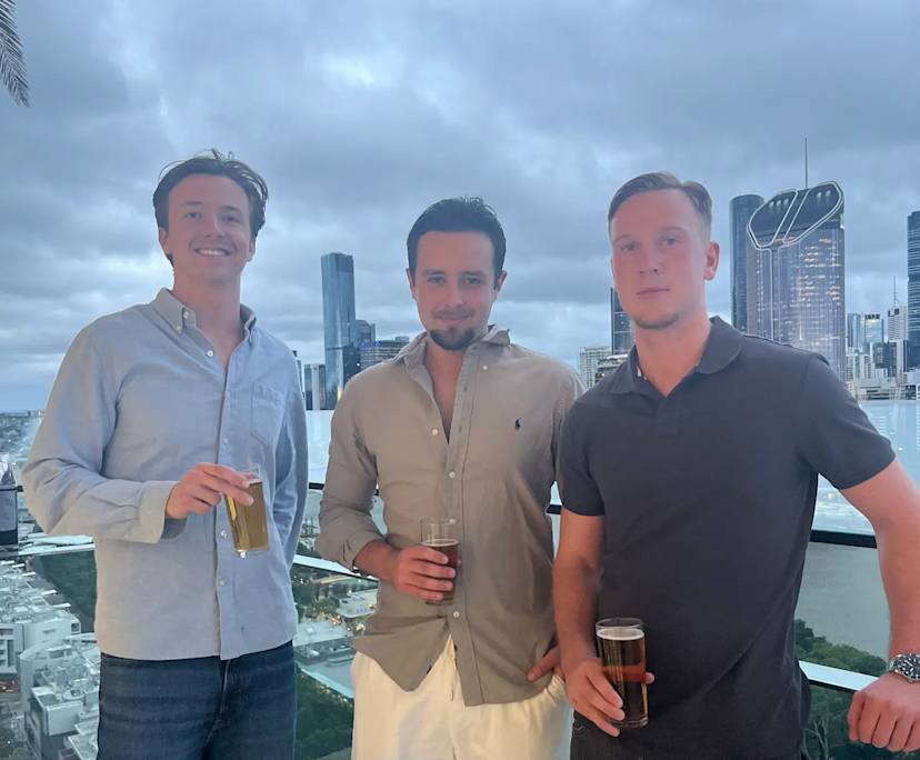 Edward, Jordan & Adam