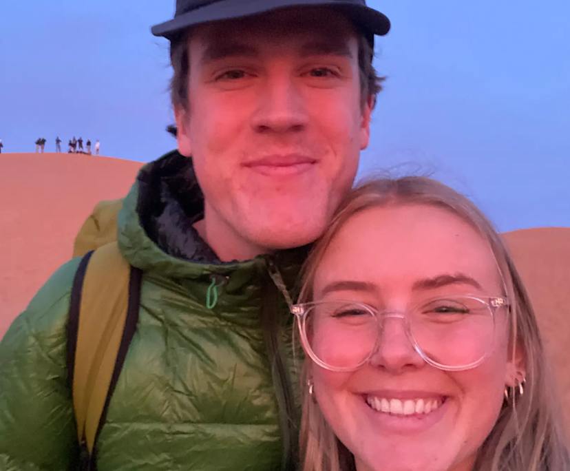 Georgie (21) and Lucas (22), $400, 