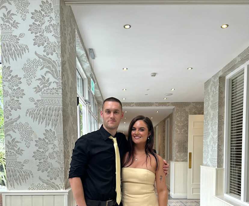 Georgia (24) and Conor (27), $500, 