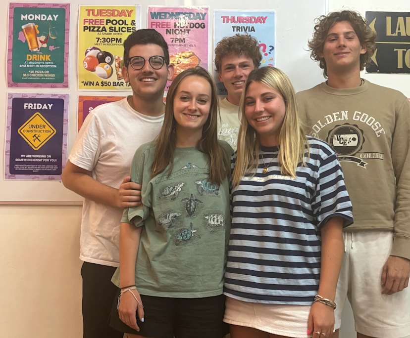 Eve, Eliza, Tino, Carlo & Henrik