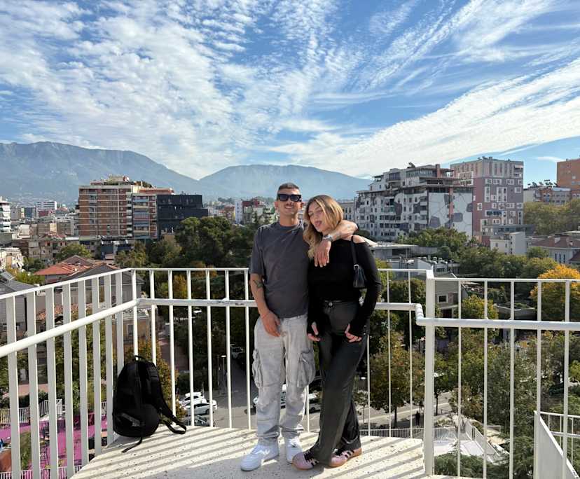 Manuel la Gioia (26) and Martina (19), $300, 