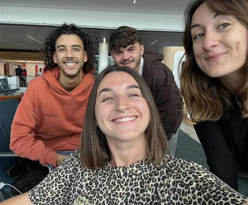 Louise, Michael, Oriane & Morgann
