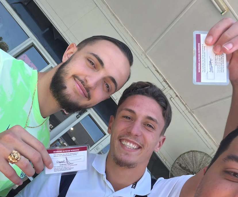 Remy (26), Dylan (21) and Matteo (19), $900, 