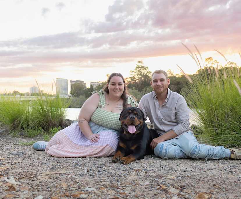 Paige (23) and Josh (24), $350, Non-smoker, Have pets, and No children