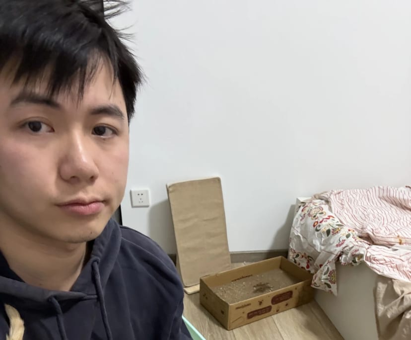 Wenhao (24), $400, Non-smoker, LGBTQIA+, No pets, and No children