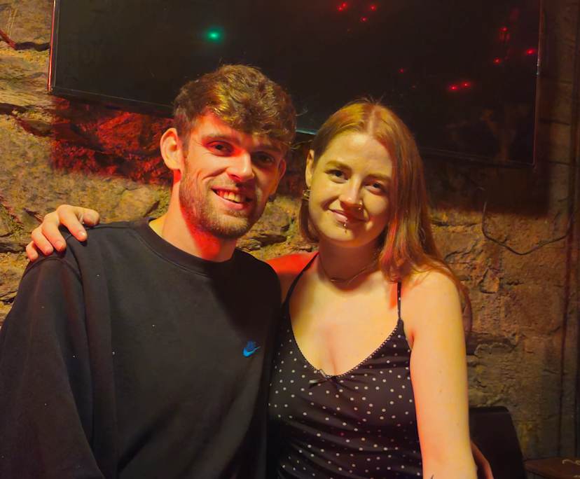Caoimhe (24) and David (30), $500, 