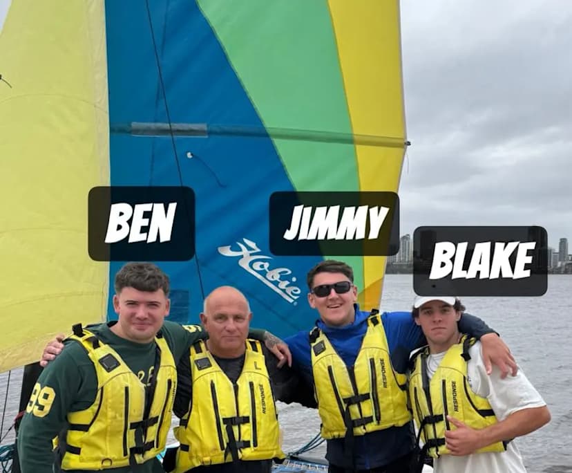 Jimmy (23), Ben (24) and Blake (20), $400, 