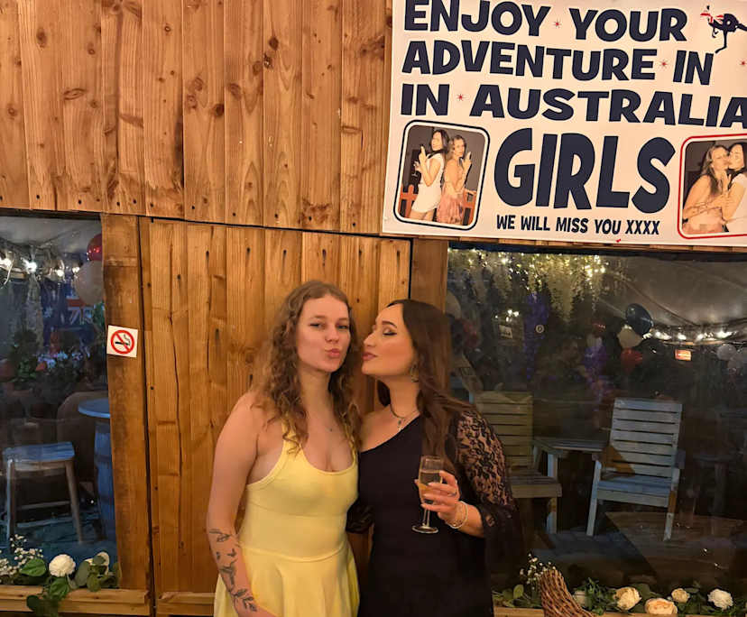 Samantha (23) and Megan (23), $350, 