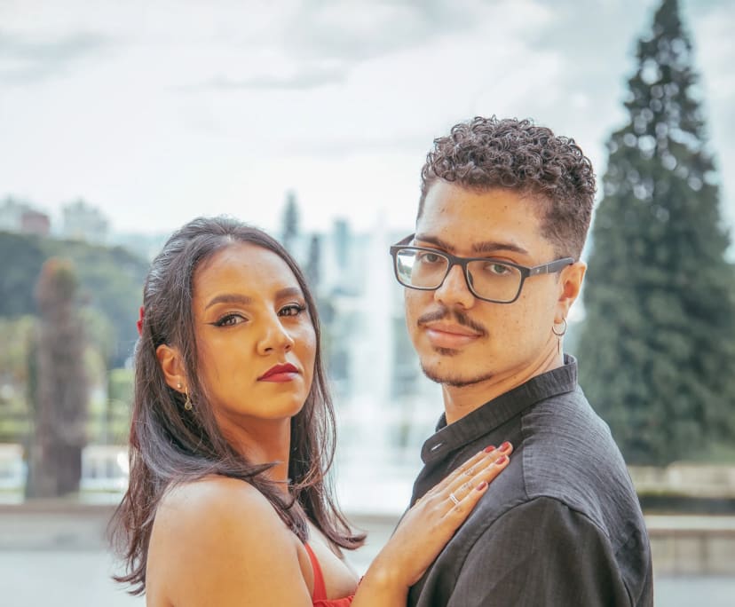 Andressa Almeida (29) and João Vitor Rodrigues (25), $450, 
