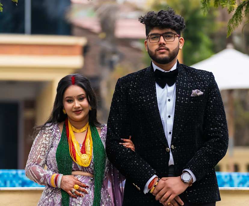 Ashish sapkota (29) and Elisha (25), $350, 