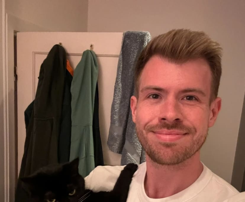 Christian (34), $550, LGBTQIA+, Non-smoker, No pets, and No children