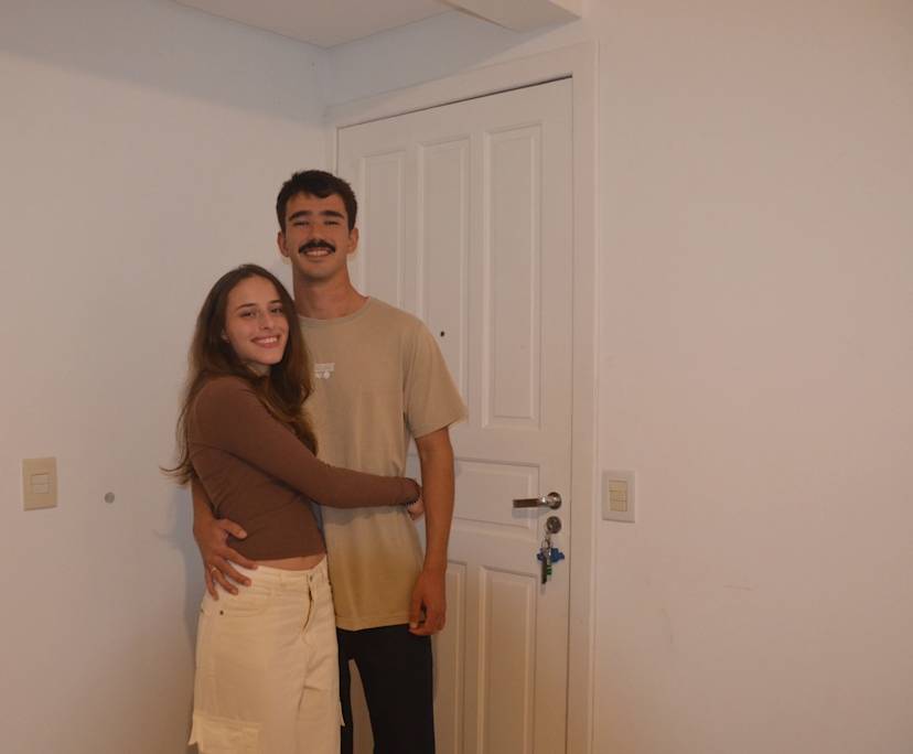 Gabriela Pigatto (21) and Lucas Franzoni (22), $600, 