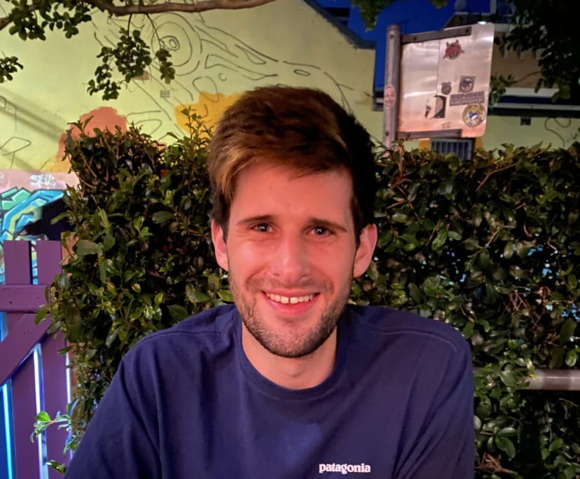 Sam (34), $450, Non-smoker, No pets, No children, and LGBTQIA+