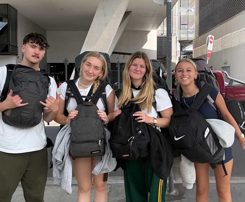 Lisa, Fenna, Charlotte & Leo