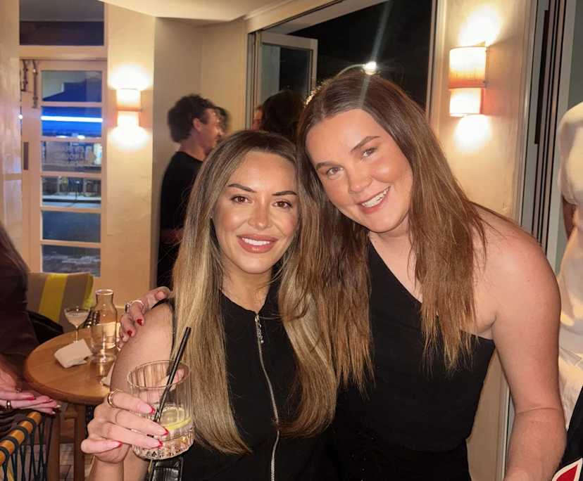 Niamh and Caitlin