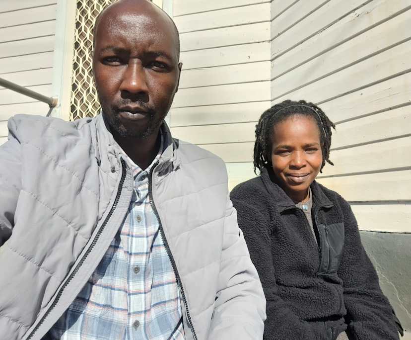 David Kwambai (43) and Sarah (39), $230, 