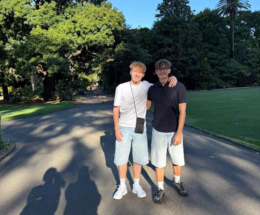 Florian Benker (18) and Tristan Ruhmöller (18), $500, 