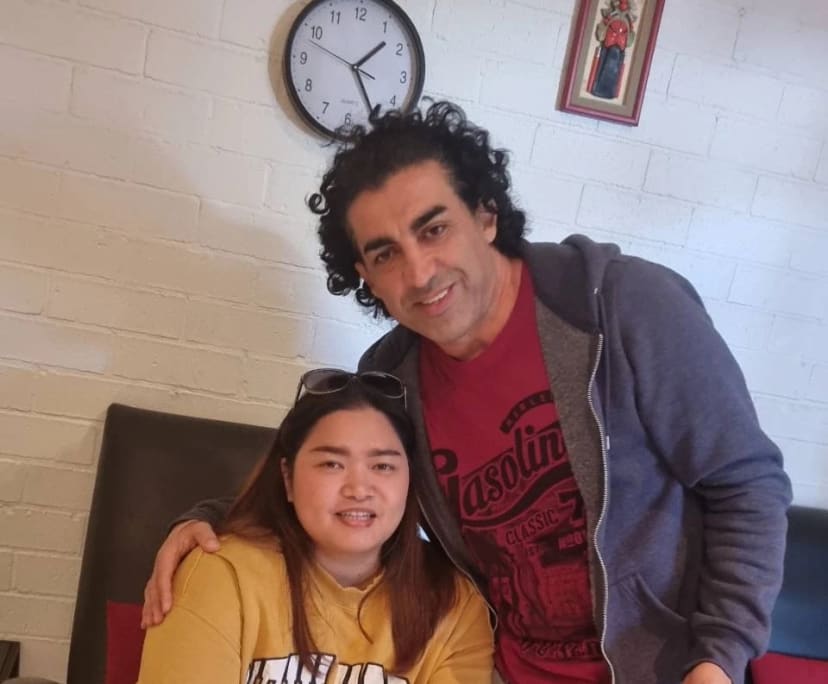 YANITA (35) and SHAFIE (49), $400, 