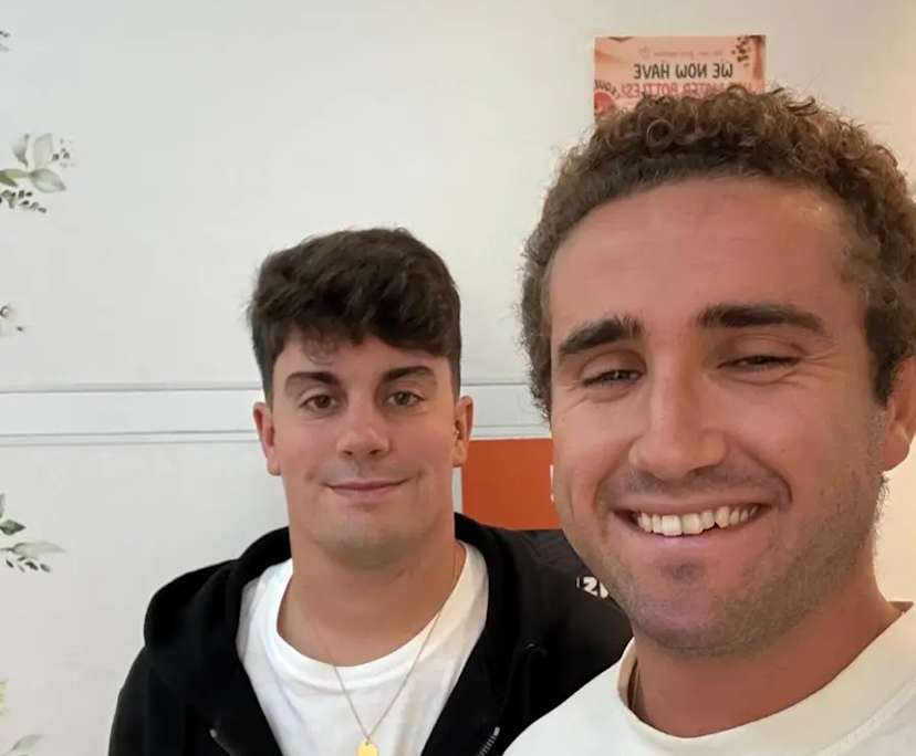 Guillem (23) and Fernando (24), $400, 