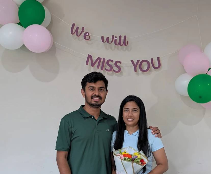 Umesh (32) and Rishani (32), $500, 