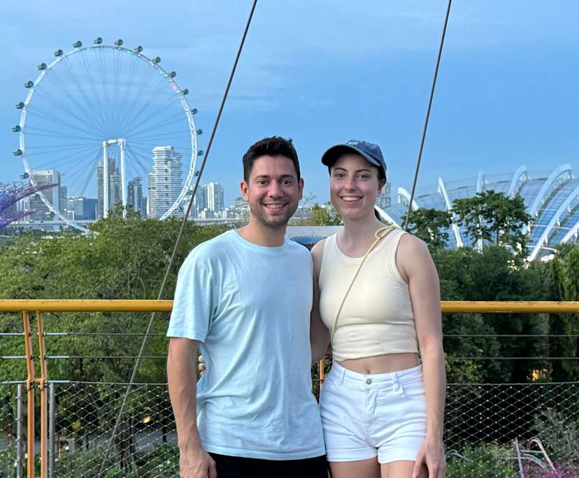 Sarina (25) and Agustin (33), $600, 