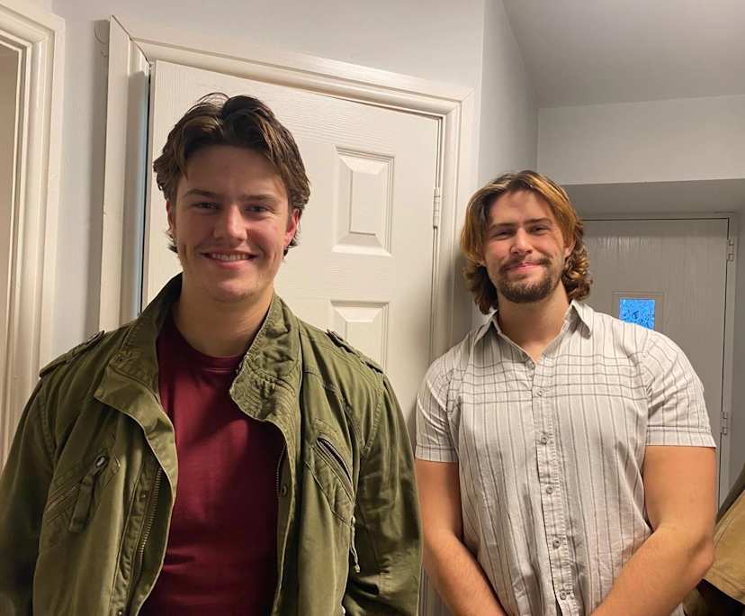 Cameron (23) and Robbie (19), $500, 