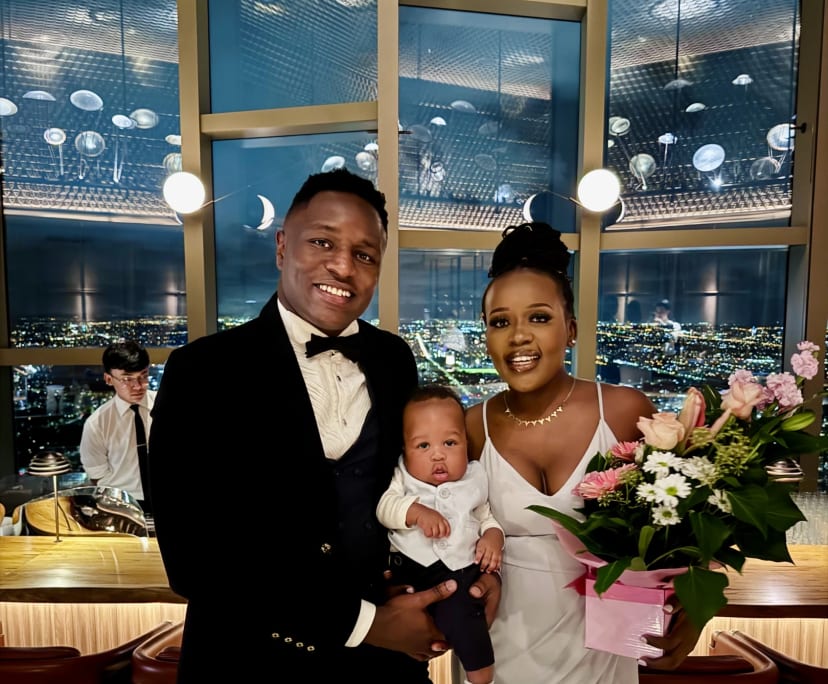 Andrew Mutiso (30) and Pansy (32), $400, Non-smoker, Have children, and No pets