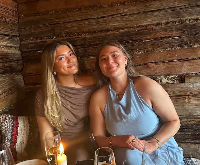 Ellen (23) and Tyra (21), $800, 