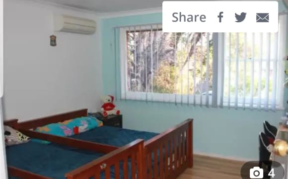 Unfurnished room in a share house