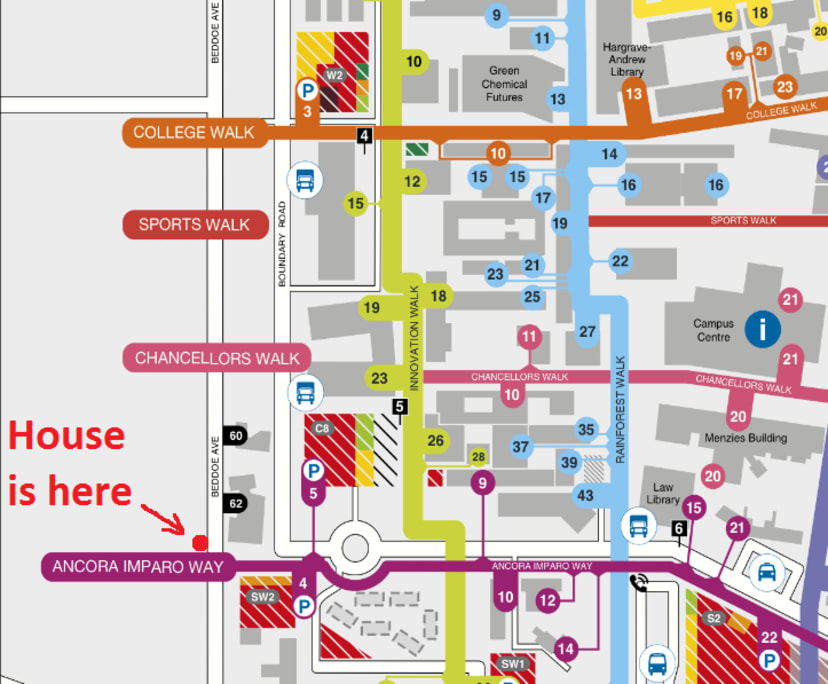 Furnished room in a share house