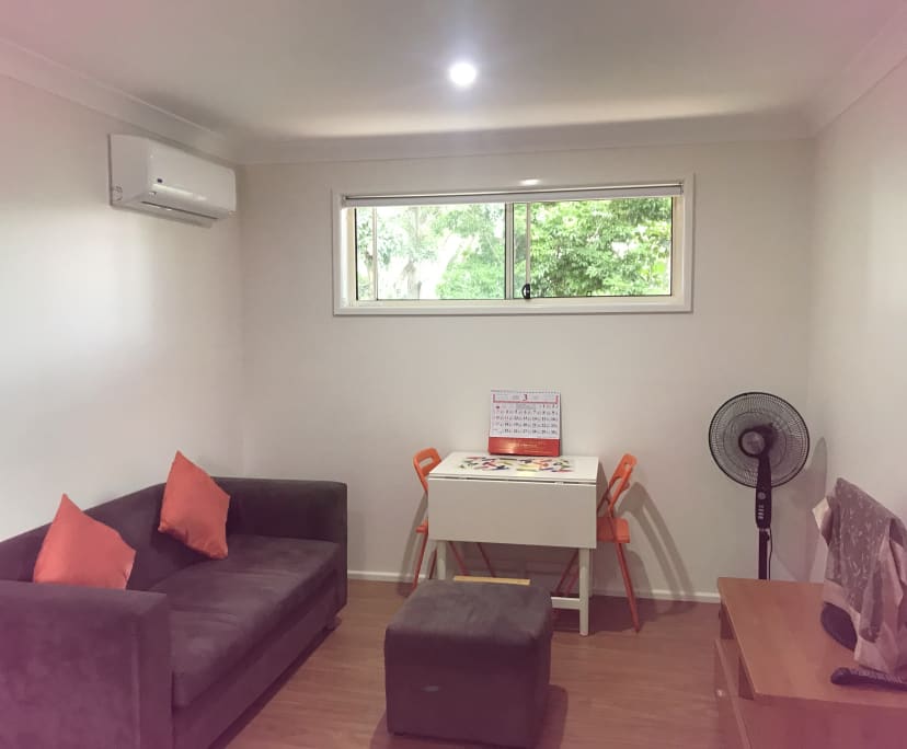 Furnished room with ensuite in a share house