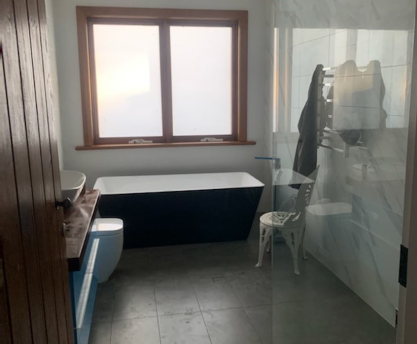 Room with own bathroom
