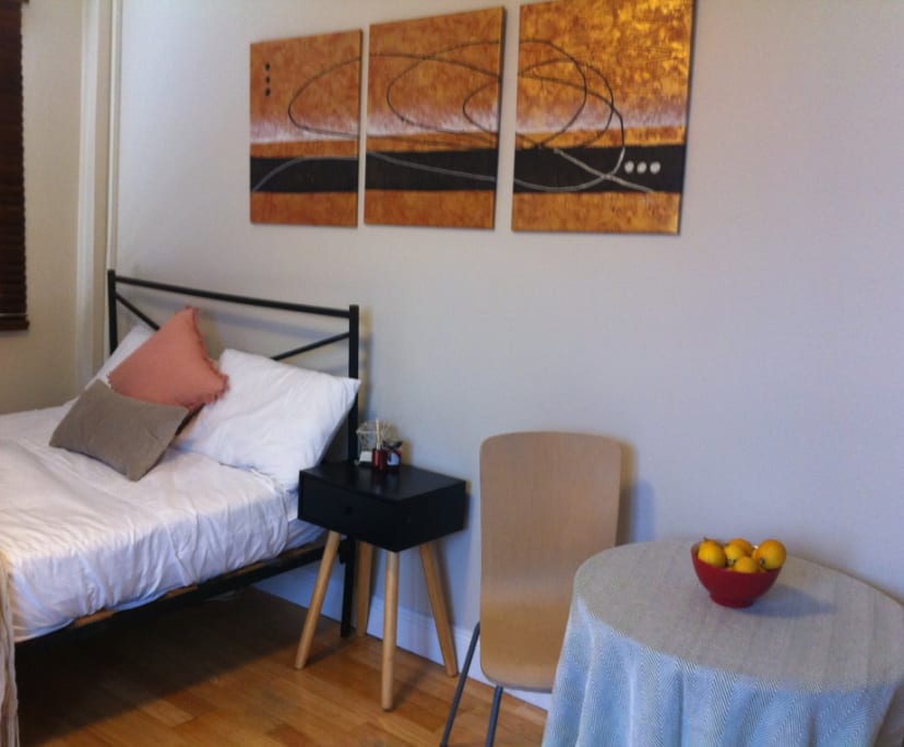 Furnished room studio flat for rent