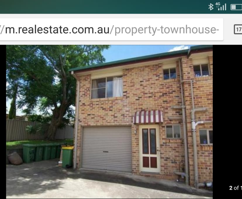 Whole property with 2 rooms for rent