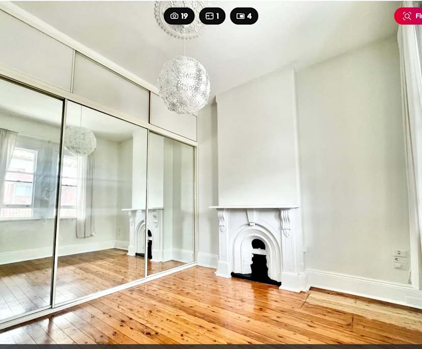Unfurnished room in a share house