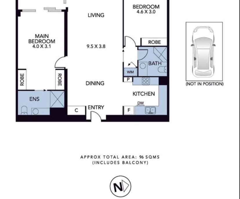 $200, Flatshare, 2 bathrooms, Southbank VIC 3006