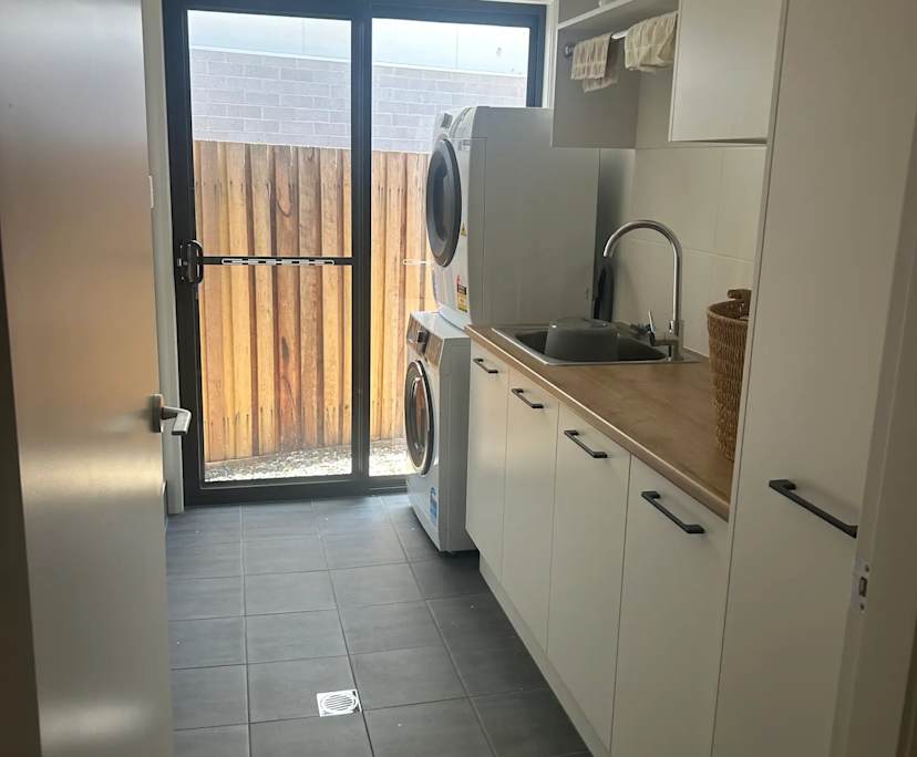 Unfurnished room with own bathroom