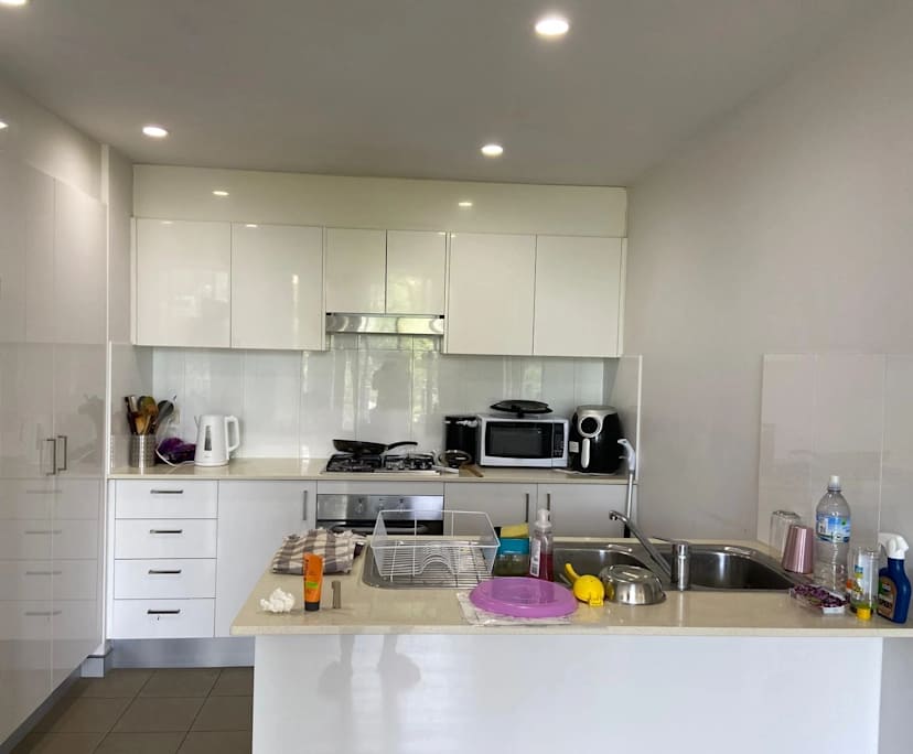 Unfurnished room with own bathroom